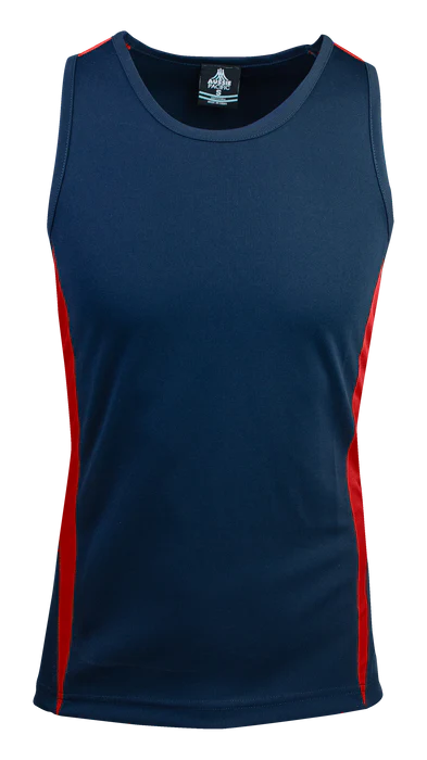Men's Eureka Singlet - 1104 (11 Colours)