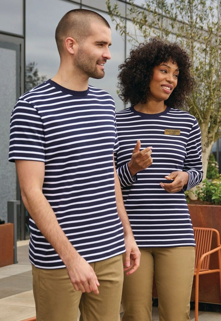 Edmund Short Sleeve Breton Top - 4721