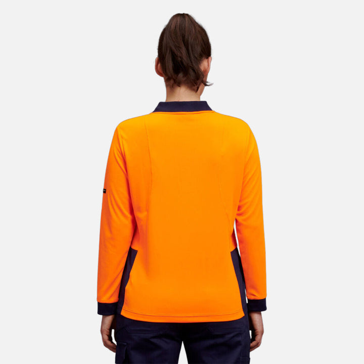 Women’s Workcool Hyperfreeze Hi-Vis Long Sleeve Polo Shirt - K44730