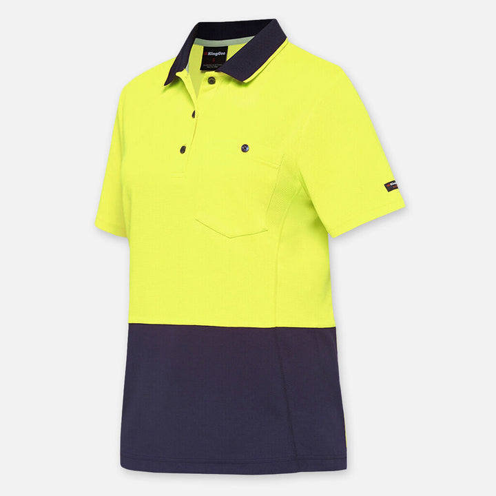 Women’s Workcool Hyperfreeze Hi-Vis Short Sleeve Polo Shirt - K44735