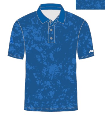 Bowls Australia Splash Polo- LP120