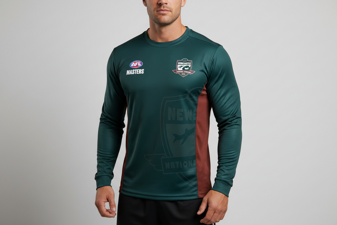 AFL Masters Newcastle 2026 Long Sleeve Tee