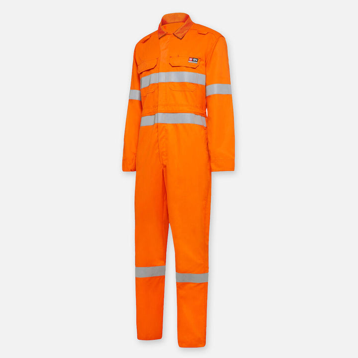 Shieldtec Llc Shieldtec FR Light Weight Hi Vis Taped Coverall - Y00080 – Aceit
