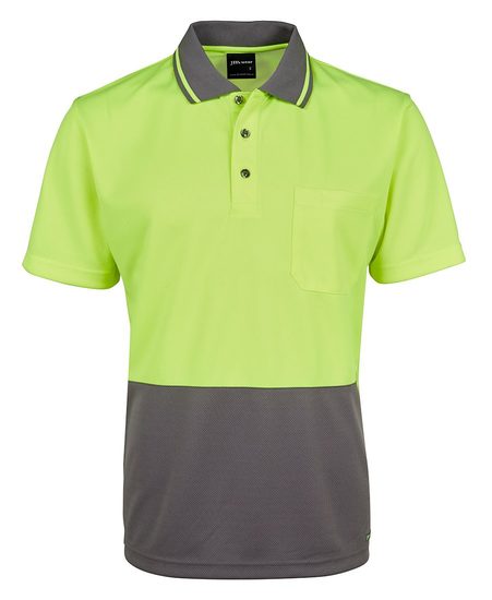 Hi Vis Non Cuff Traditional Polo 6HVNC (3 colours)