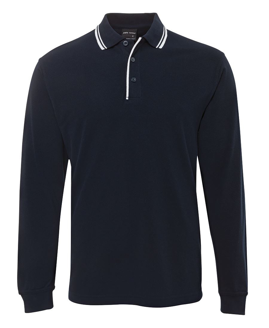 Jb’s L/S Contrast Polo - 210XC