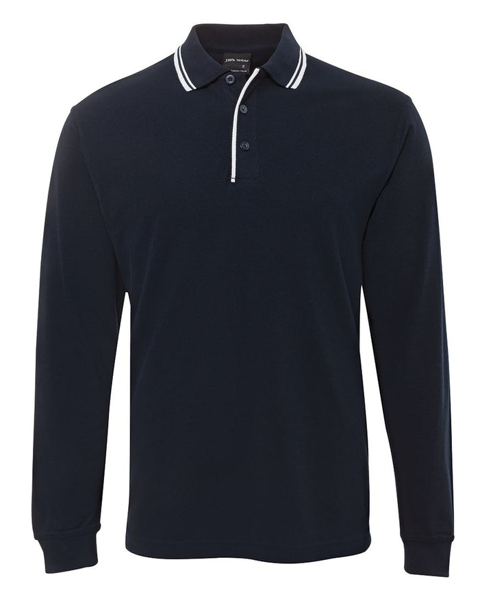 Jb’s L/S Contrast Polo - 210XC
