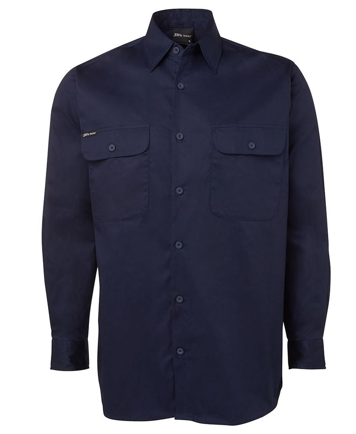JB's Long Sleeve 150G Work Shirt - 6WSLL