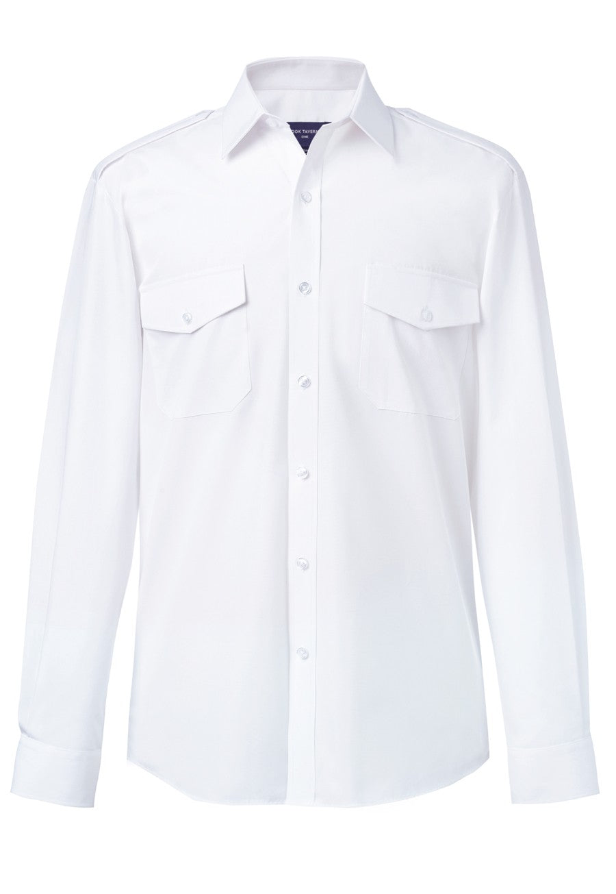 Hermes Men s L S Pilot Shirt 7745 Aceit