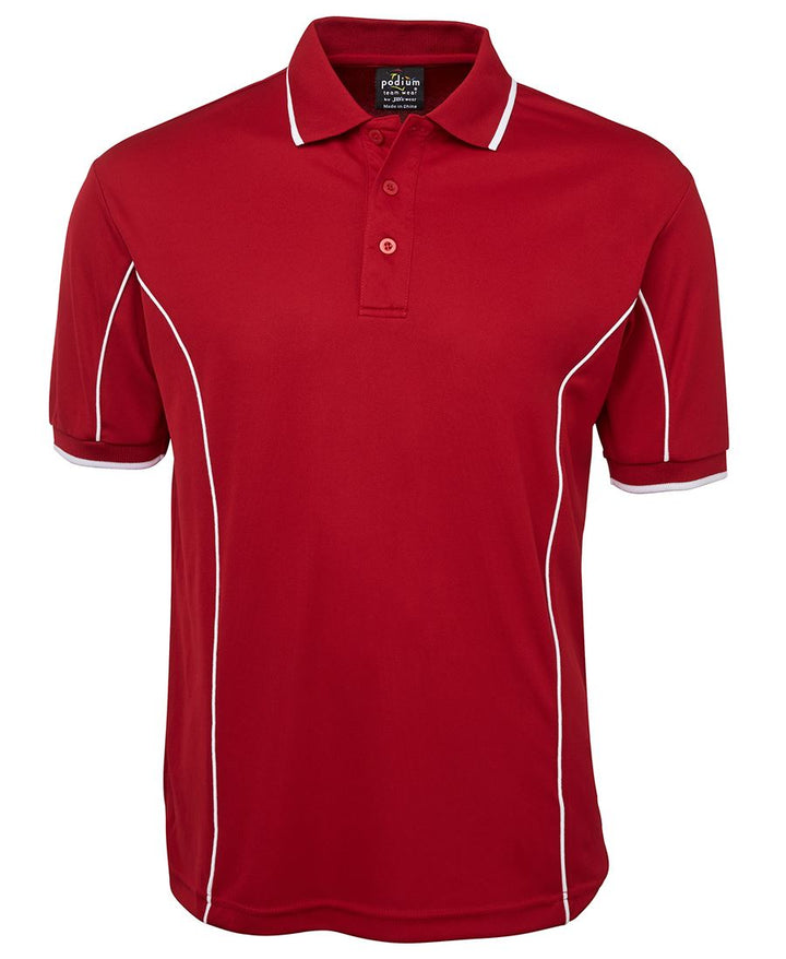 Podium Short Sleeve Piping Polo (8 Colours) - 7PIP