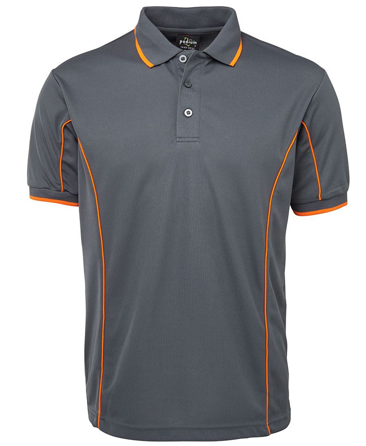 Podium Short Sleeve Piping Polo (8 Colours) - 7PIP