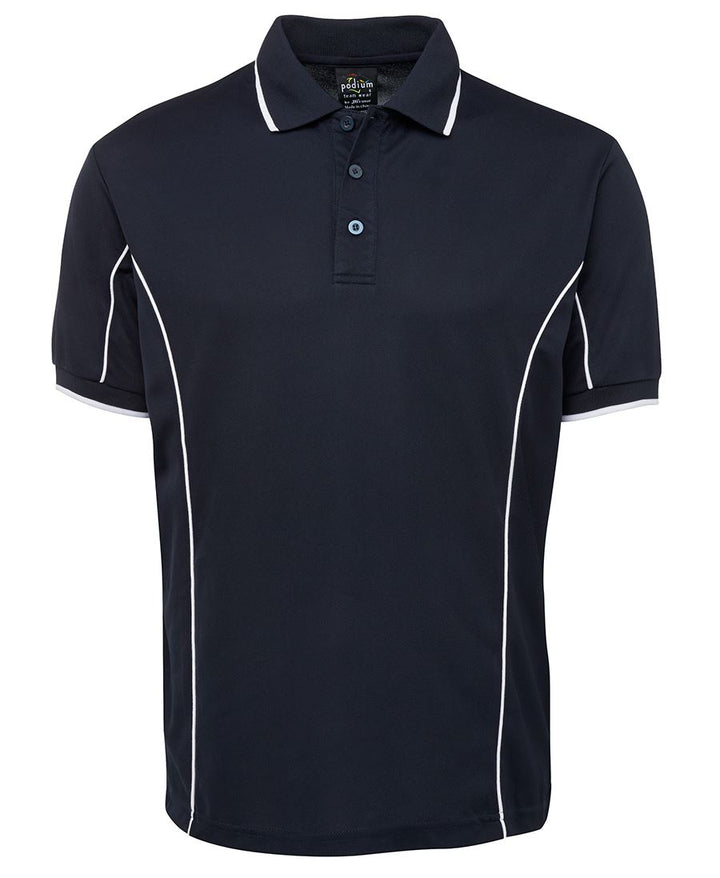 Podium Short Sleeve Piping Polo (7 Colours) - 7PIP