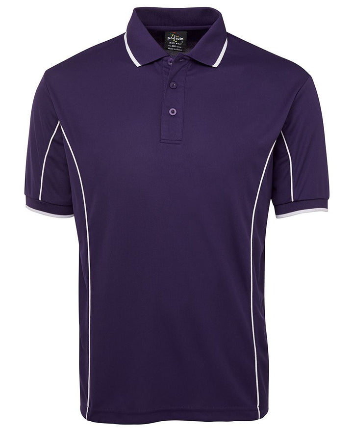 Podium Short Sleeve Piping Polo (7 Colours) - 7PIP