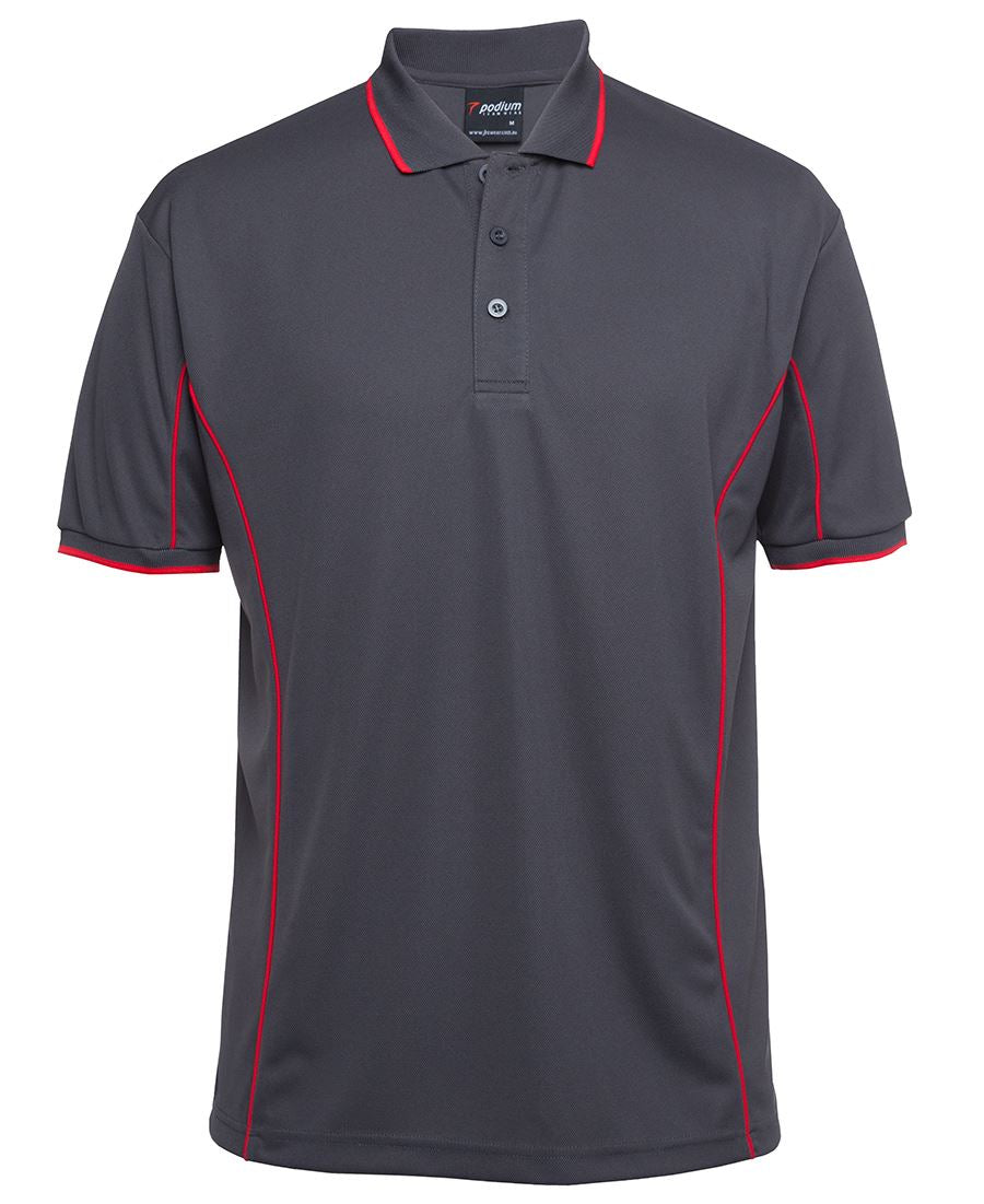 Podium Short Sleeve Piping Polo (8 Colours) - 7PIP