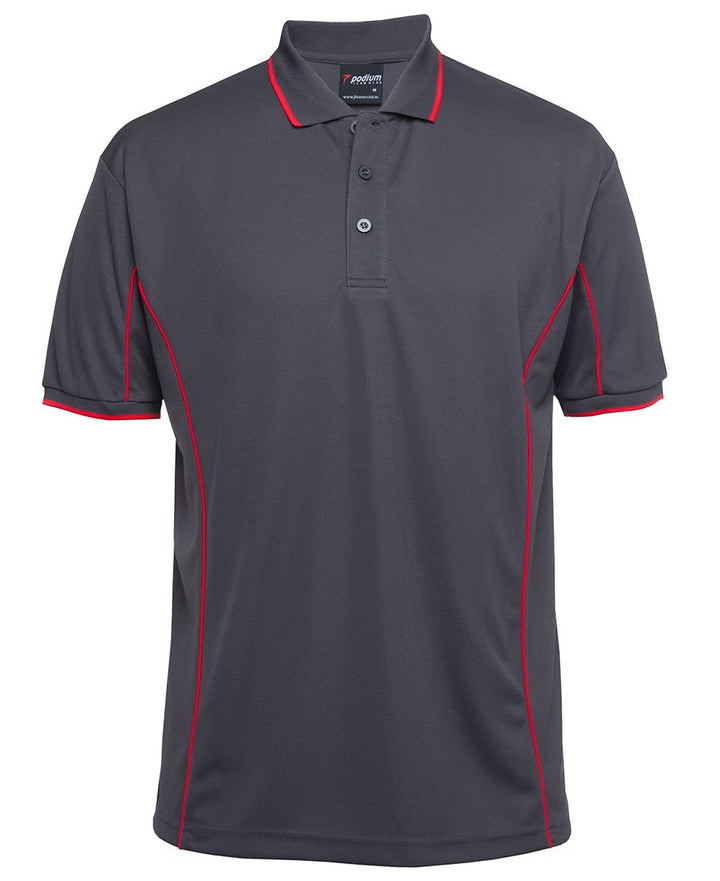 Podium Short Sleeve Piping Polo (8 Colours) - 7PIP