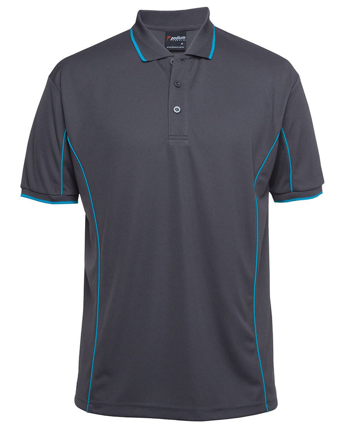 Podium Short Sleeve Piping Polo (8 Colours) - 7PIP