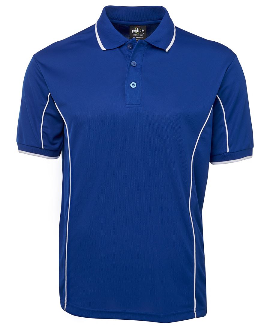 Podium Short Sleeve Piping Polo (7 Colours) - 7PIP