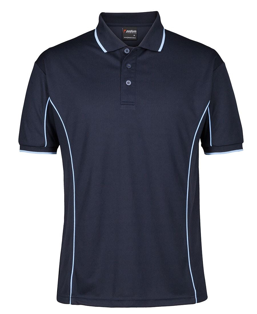 Podium Short Sleeve Piping Polo (7 Colours) - 7PIP