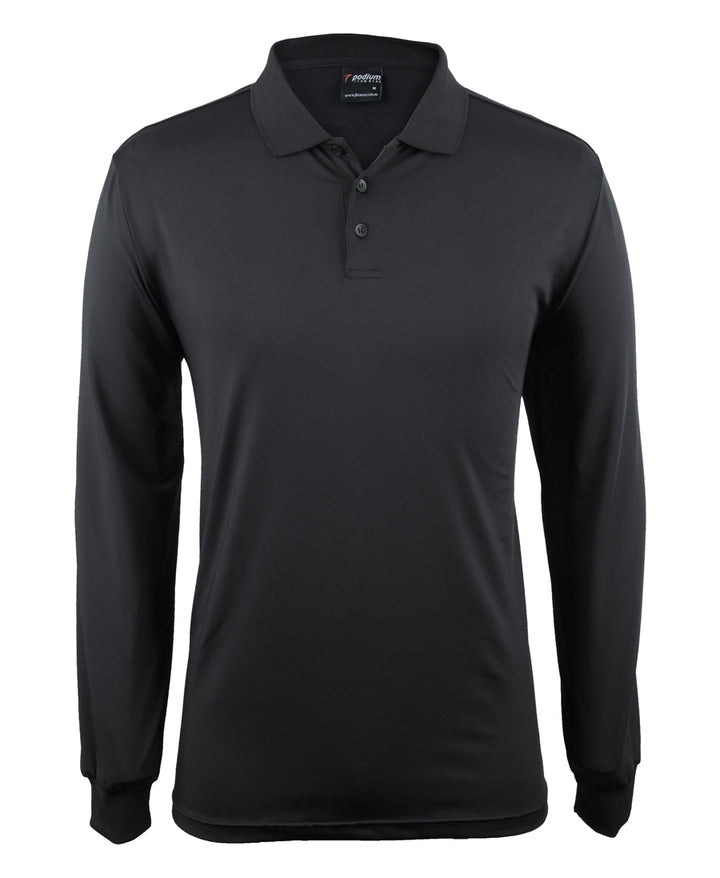 Podium L/S Stretch Polo - 7STL
