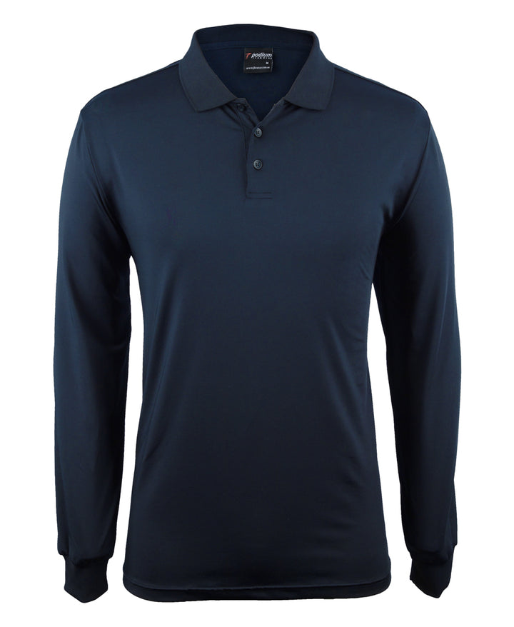 Podium L/S Stretch Polo - 7STL
