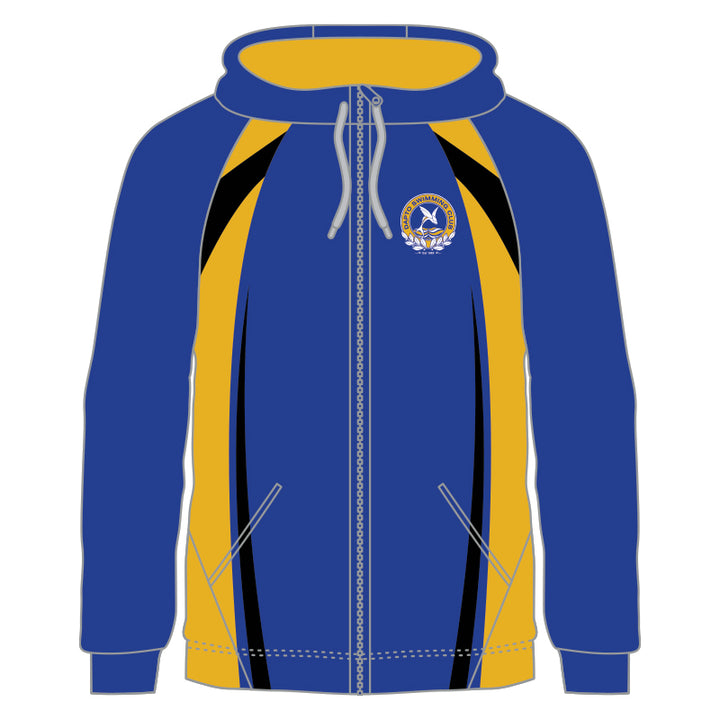 Dapto Swimming Club Zip Hoodie Performance Modern Fit - MZH02