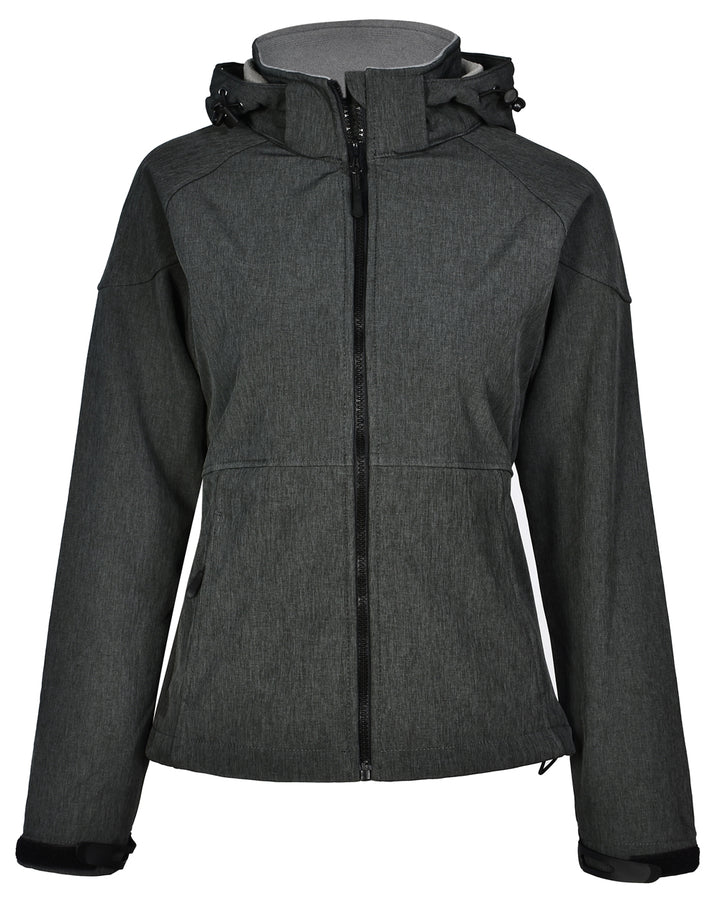 Ladies Softshell Hooded Jacket - JK34