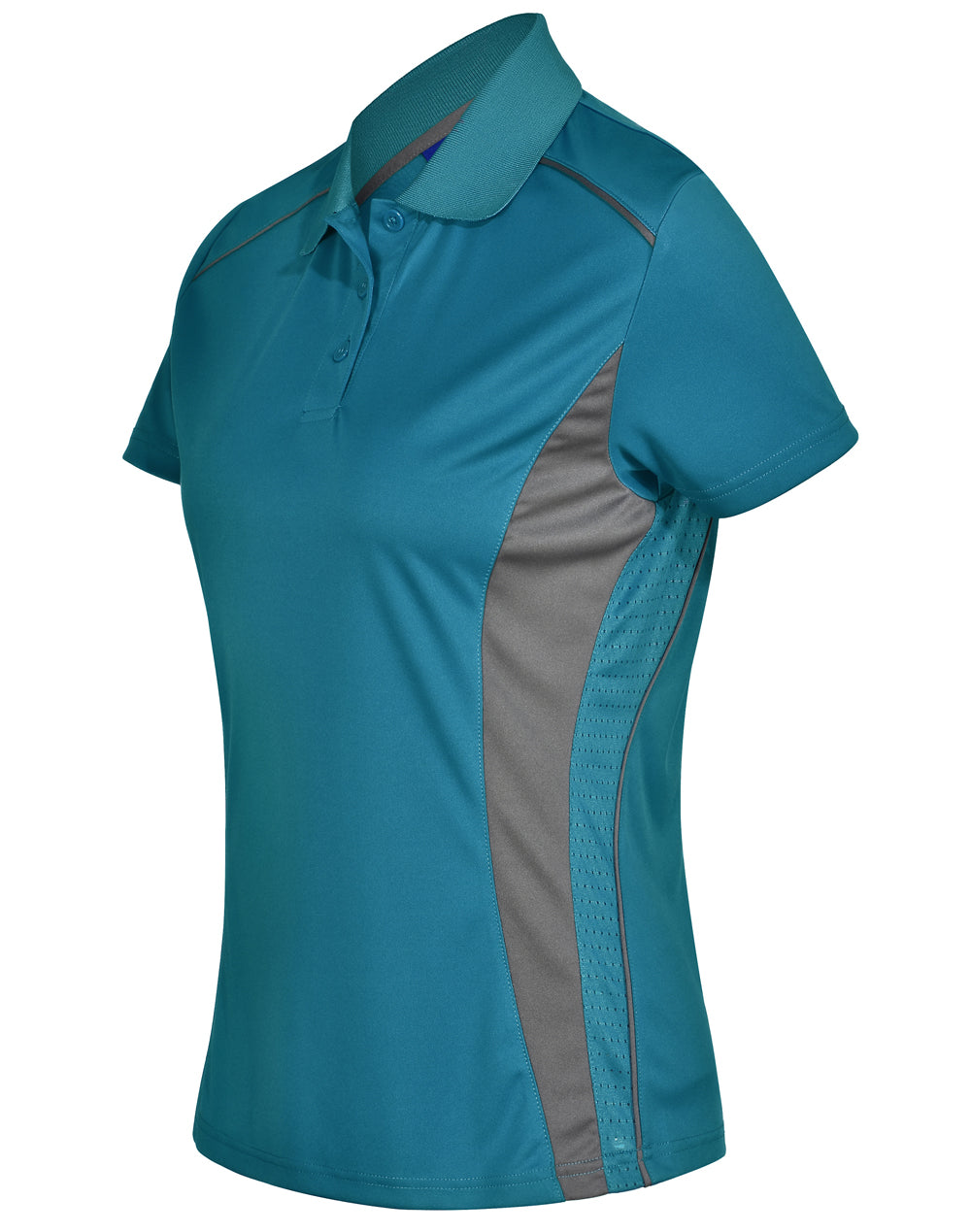 Ladies Cooldry Contrast Polo - PS80 (7 Colours)
