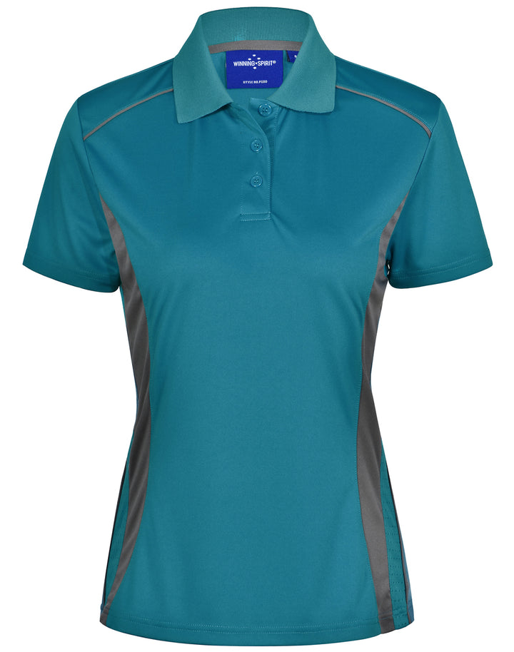 Ladies Cooldry Contrast Polo - PS80 (7 Colours)
