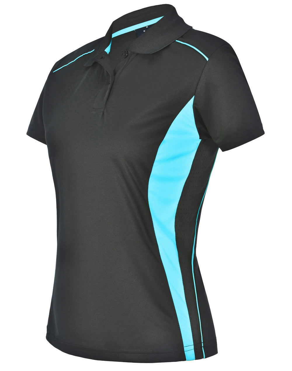 Ladies Cooldry Contrast Polo - PS80 (7 Colours)