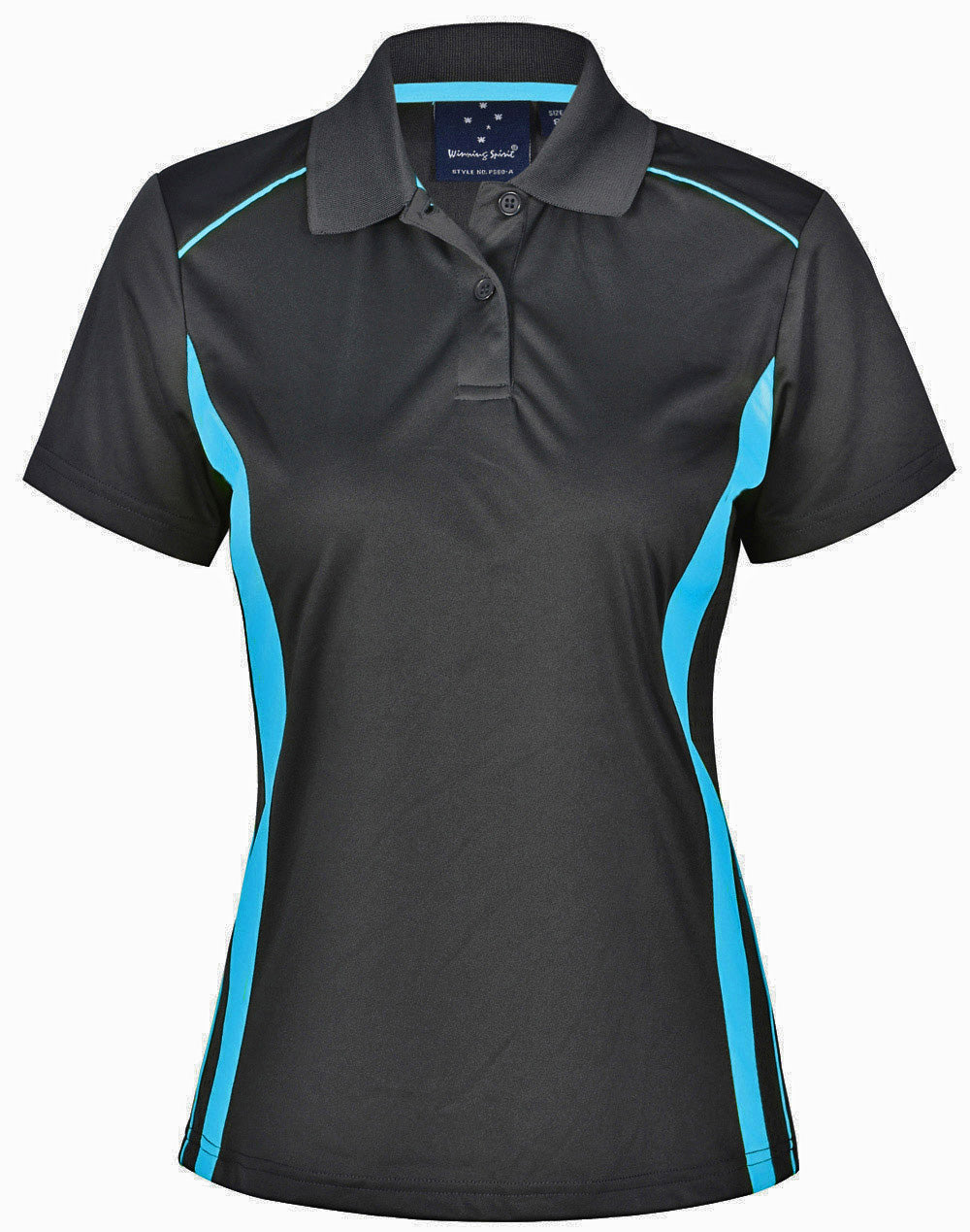 Ladies Cooldry Contrast Polo - PS80 (7 Colours)