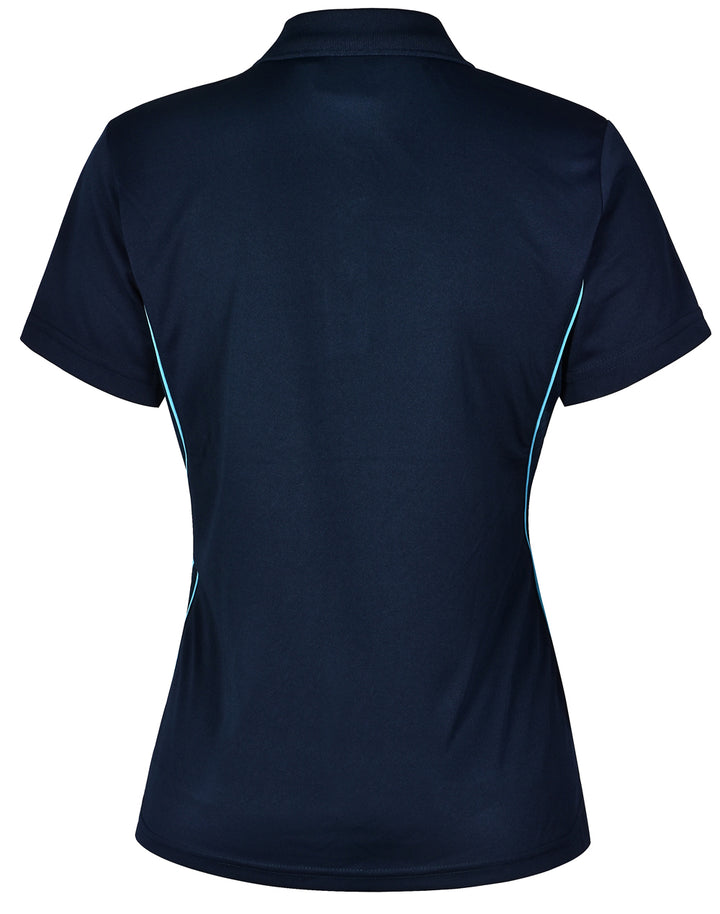 Ladies Cooldry Contrast Polo - PS80 (7 Colours)