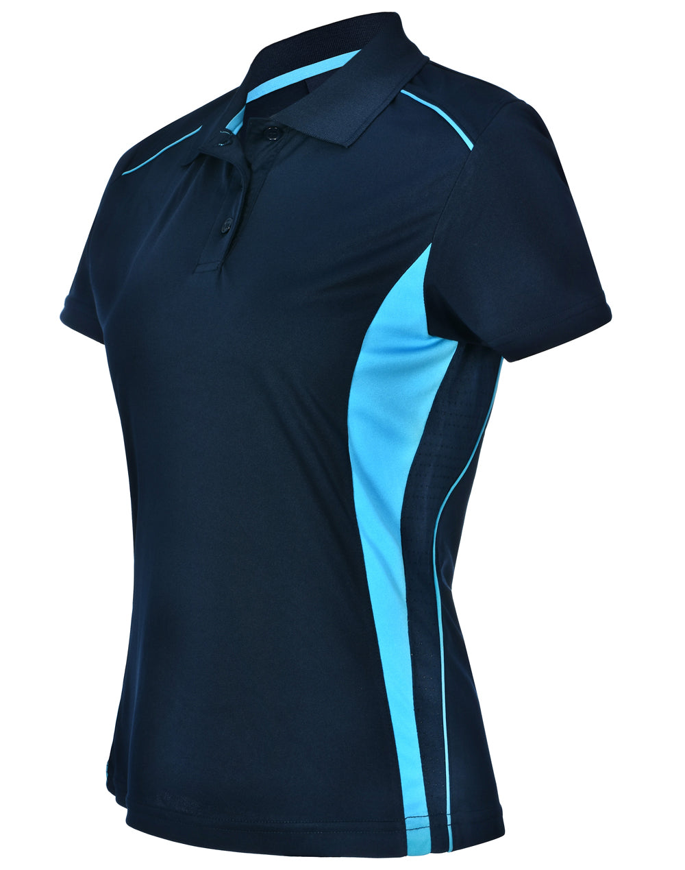 Ladies Cooldry Contrast Polo - PS80 (7 Colours)