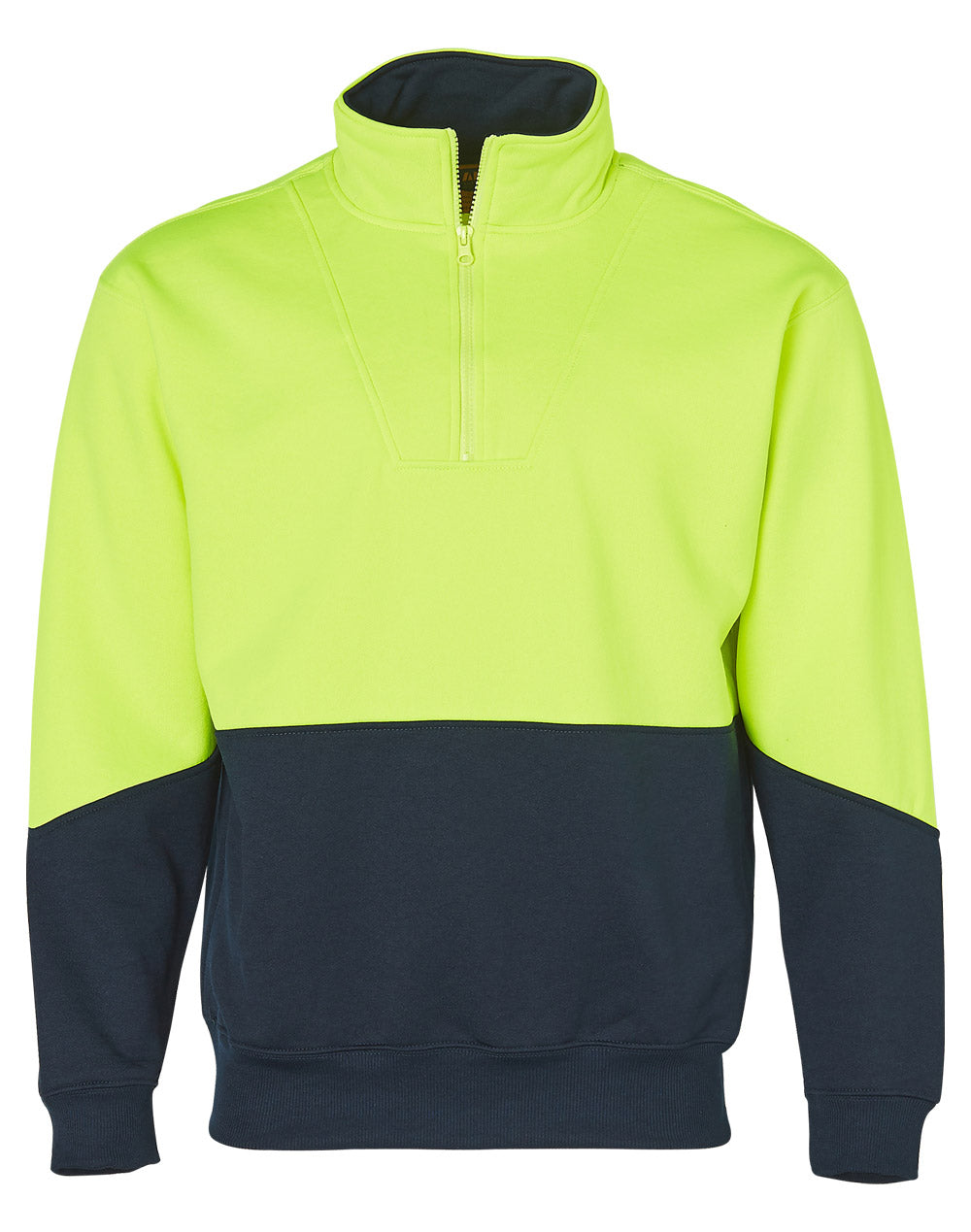 Hi Vis Long Sleeve Windcheater w/ Collar - SW13A