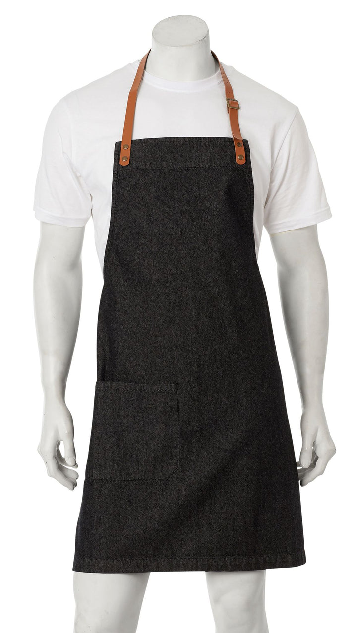 Byron Denim Bib Apron A19