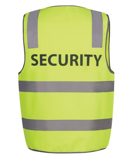 Hi Vis D+N Safety Vest Security 6DNS5