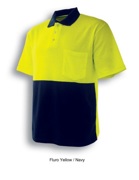Hi Vis Short Sleeve Poly/Cotton Safety Polo SP0359