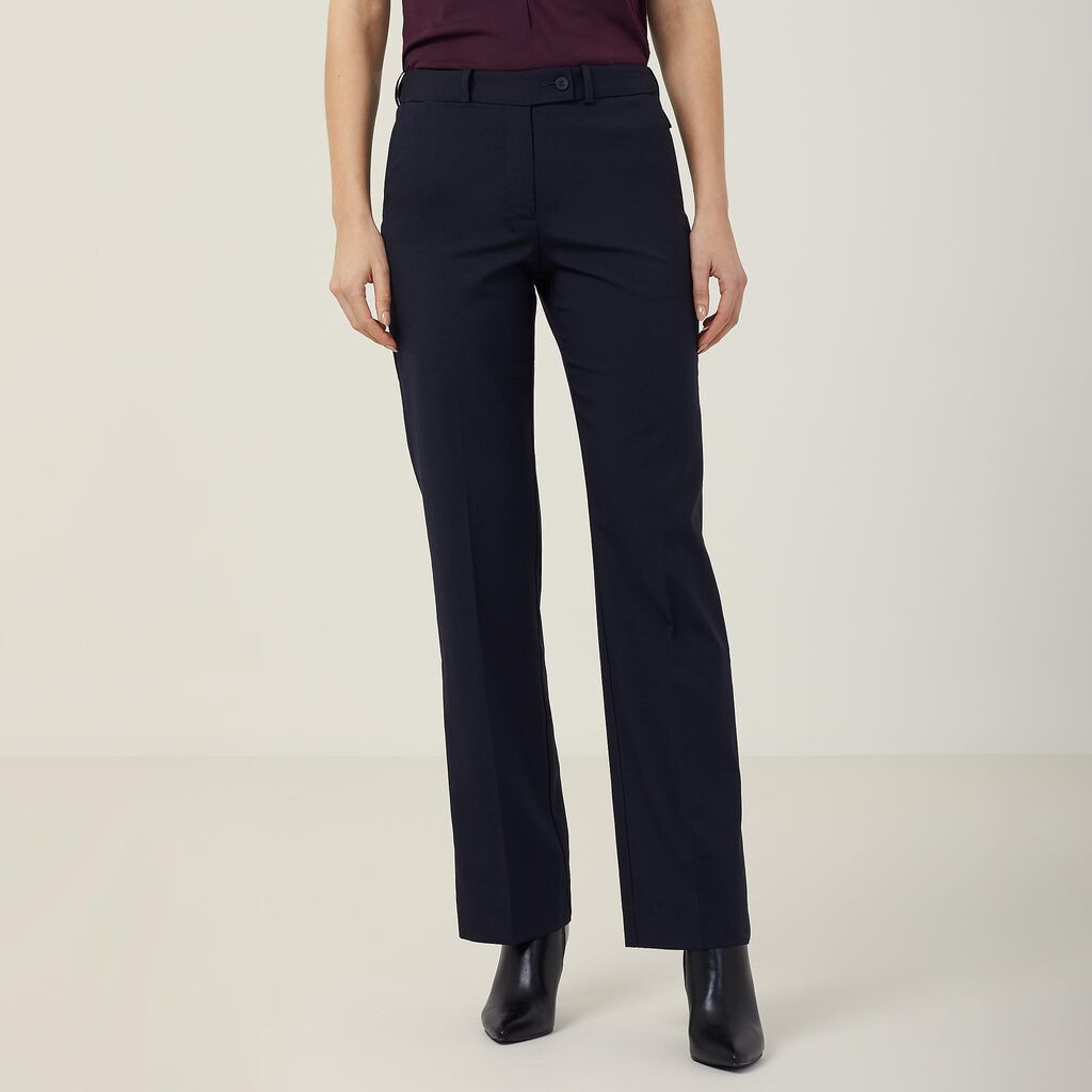 Ladies Stretch Wool Blend Secret Waist Pant - CAT38Z