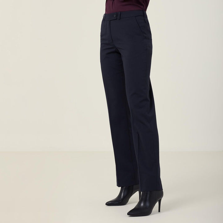Ladies Stretch Wool Blend Secret Waist Pant - CAT38Z