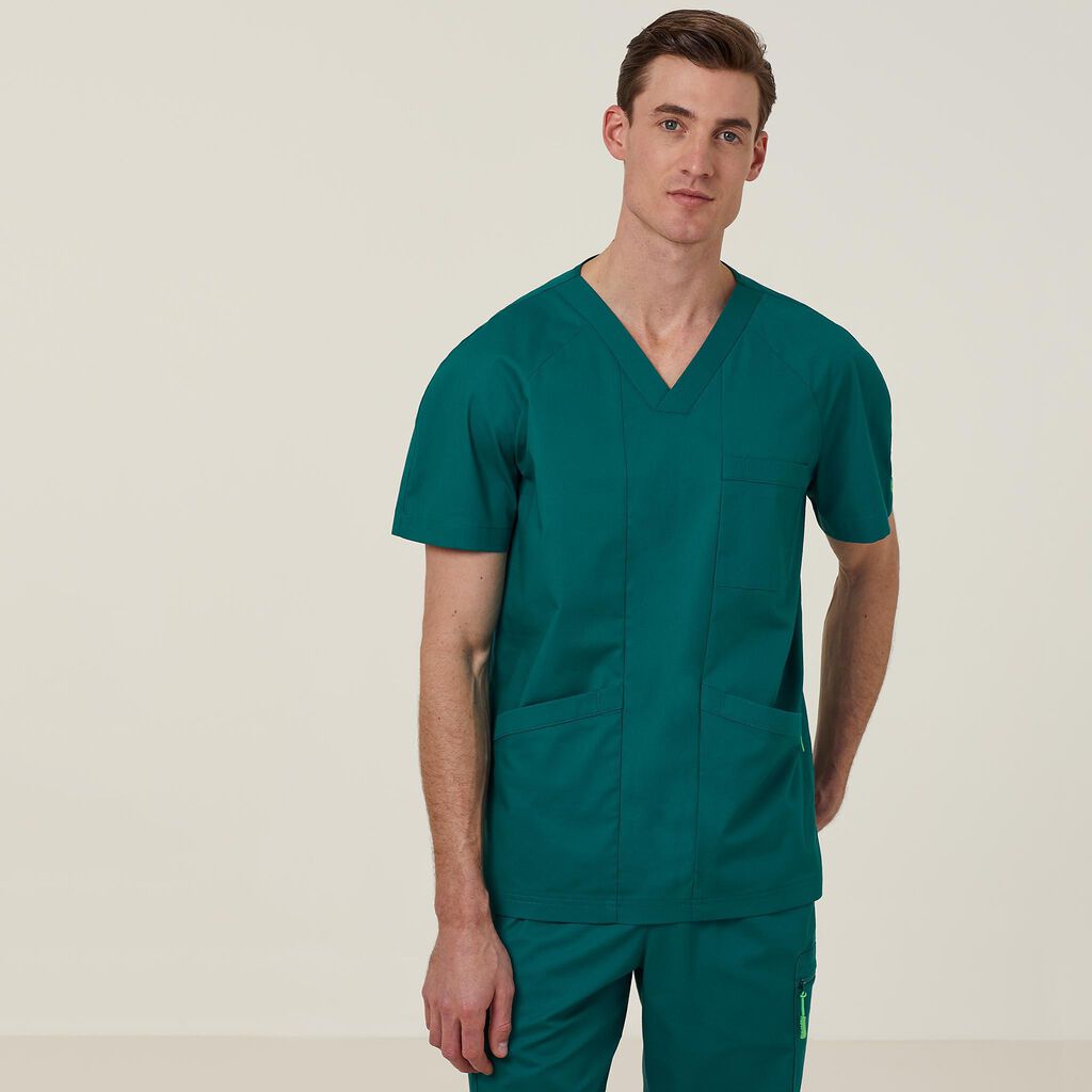 Unisex Next-Gen Antibacterial Active Carl Scrub Top - CATRFV